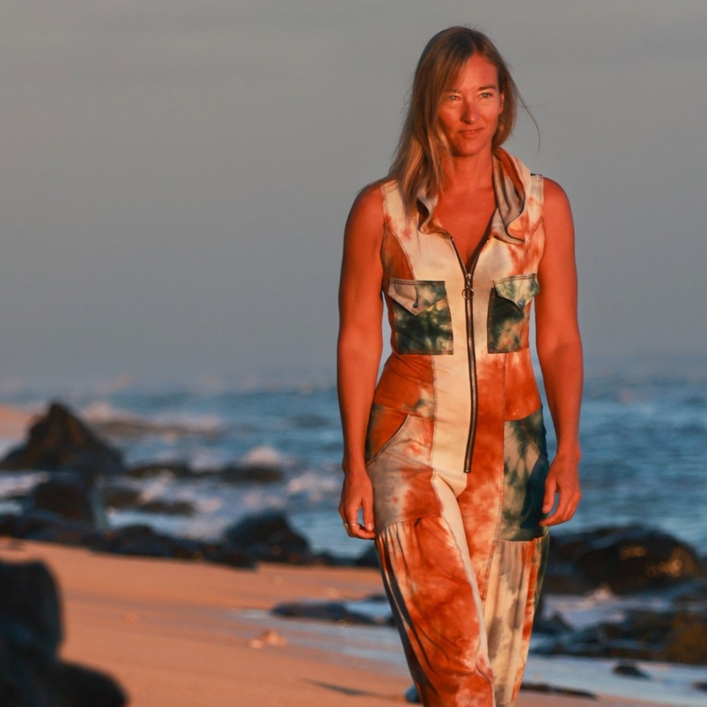 Autumn Teneyl Angel Jumpsuit in High Mesa Petite